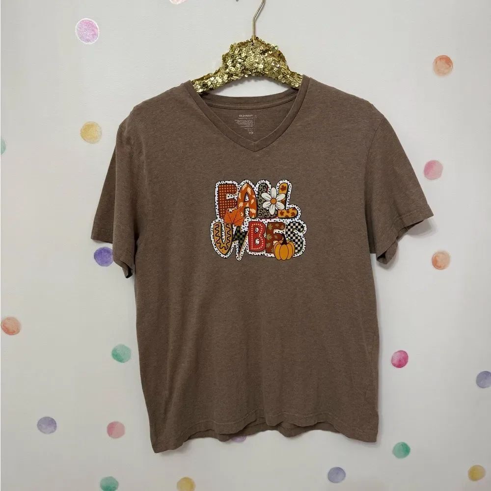 Old Navy Tan Graphic Tee